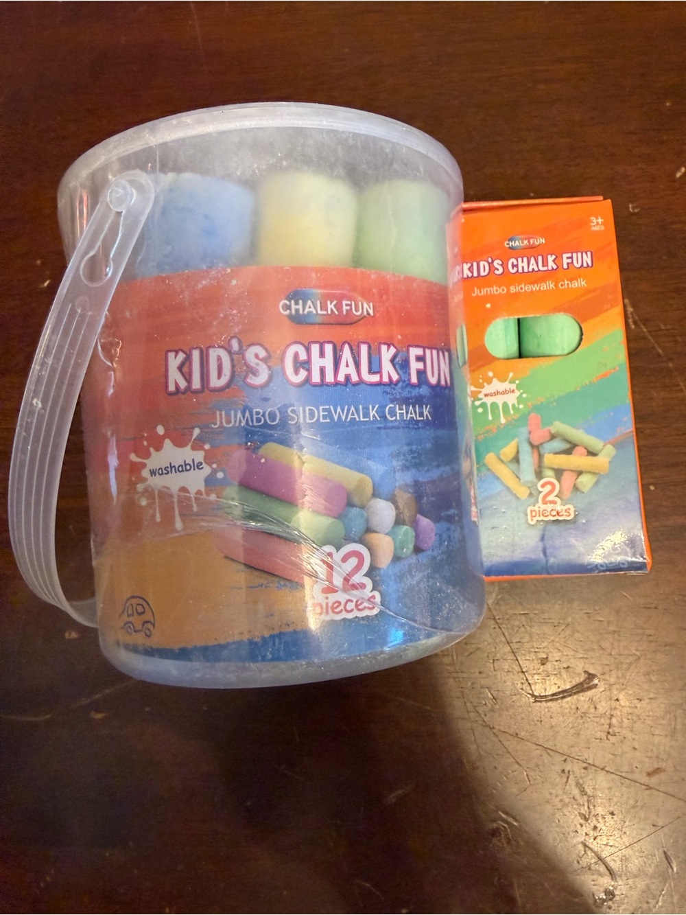 Kid's Jumbo Sidewalk Chalk - Multicolor